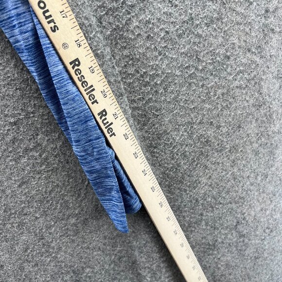 Under Armour Pullover Women XS Blue HeatGear 1/4 Zip Loose Long Sleeve Heather - Picture 5 of 10